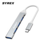 هاب 4 پورت USB3 سایرکس SYREX مدل SX-CU9003