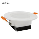 هالوژن LED 10W بلوکس هیت سینک آلومینیومی