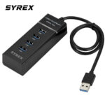 هاب 4 پورت USB0.3 سایرکس SYREX مدل SX-403U