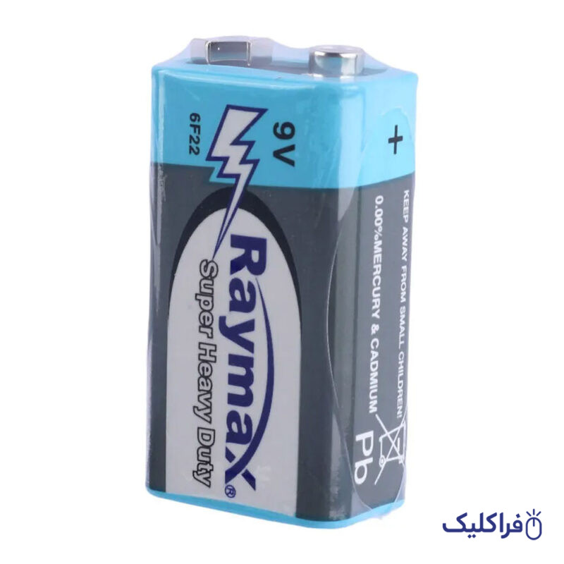 باتری کتابی 9 ولت رایمکس