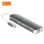 هاب 4 پورت چند منظوره جی فایو کریت j5 create مدل JCD384