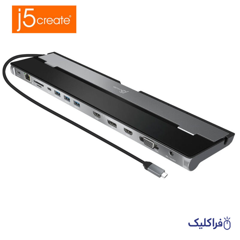 هاب 4 پورت چند منظوره جی فایو کریت j5 create مدل JCD543